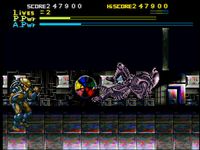 une photo d'Ã©cran de Alien VS Predator (Super Nintendo) sur Nintendo Super Nes